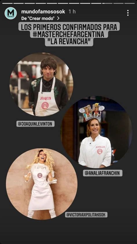 Masterchef Celebrity La Revancha Fecha De Estreno Y Participantes Que