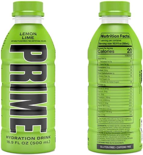 Gruma Bebida Deportiva Prime Hydration Y Bebida De Electrolitos