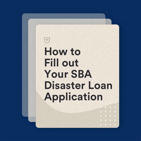 How To Fill Out Your Sba Disaster Loan Application Bench Accounting