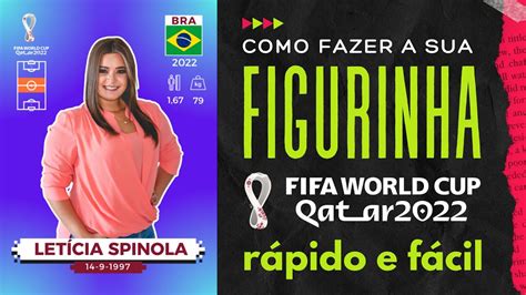 COMO FAZER SUA FIGURINHA PERSONALIZADA DA COPA DO MUNDO NO CANVA YouTube