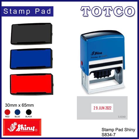 S Ink Pad Shiny Refill Mm X Mm Totco Trading Sdn Bhd