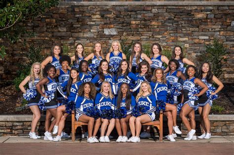 Duke Football Cheerleaders