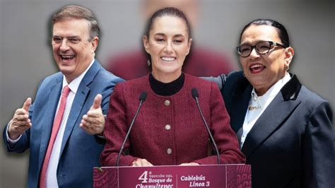 Gabinete Completo De Claudia Sheinbaum La Primera Mujer Presidenta De