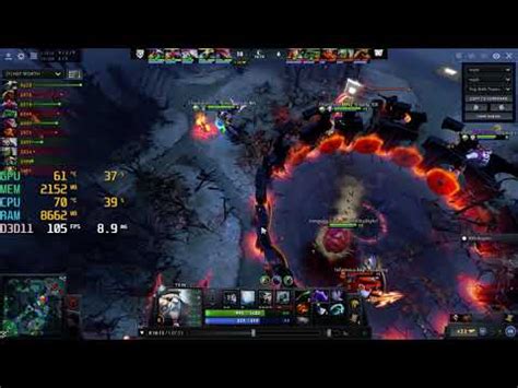 Dota 2 RTX 3070 I5 10400F 1440p Max Settings Benchmark Fps Test