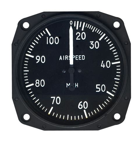 SKYSPORTS AIRSPEED INDICATOR 0-100 MPH | Aircraft Spruce