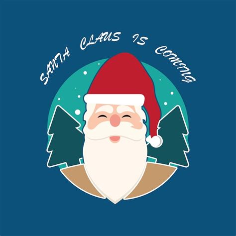 Premium Vector Santa Claus Logo And Vector Illustration Design