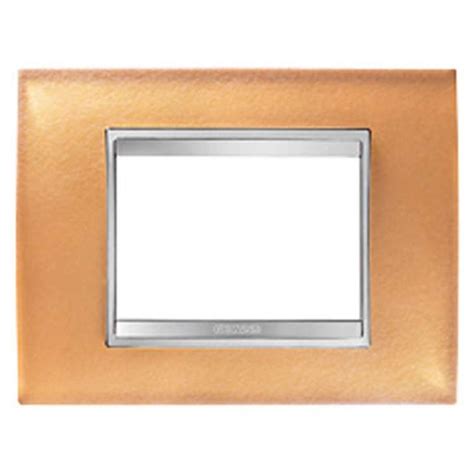 Gewiss Gw Co Plaque Lux Rectangulaire En Verre Modules