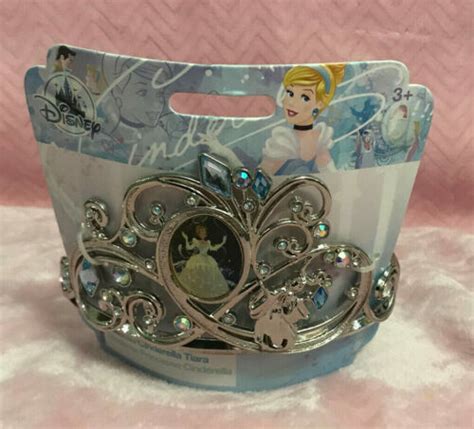 Disney Parks Princess Cinderella Tiara Crown Metal Headband Hair