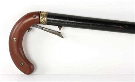 Black Powder Cane Gun Lot 4084