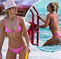 Vogue Williams Flaunts Abs In A Pink Bikini During St Barts Getaway After Hitting Back At