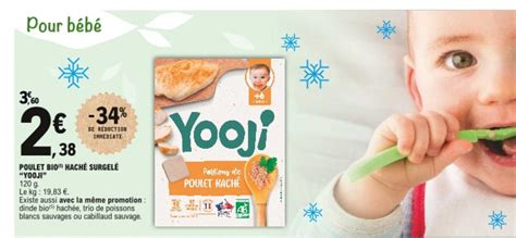 Promo Poulet Bio Haché Surgelé yooji 34 De Réduction Immédiate chez