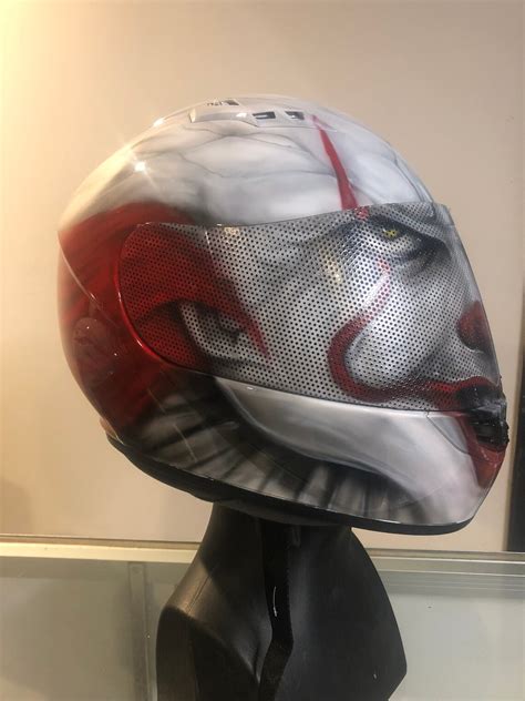 Pennywise It Casco Hjc Aerógrafo Etsy