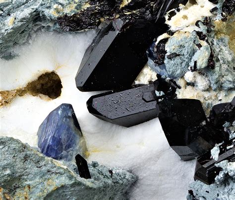 Neptunite With Benitoite Minerals For Sale 2022499