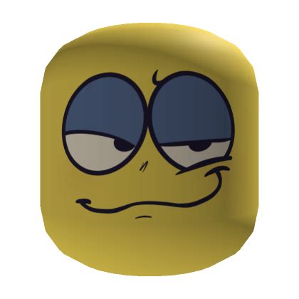 Smirking Mischievous Darling Face Yellow Roblox Item Rolimon S