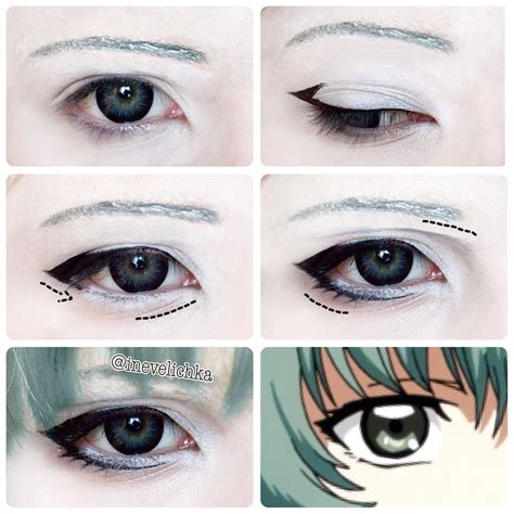 Comic Con Society Anime Eye Makeup Cosplay Makeup Tutorial Anime Makeup