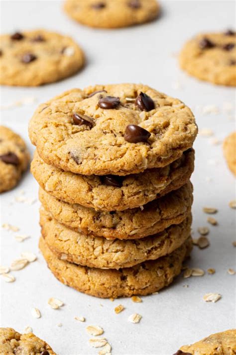 Vegan Peanut Butter Oat Cookies Cookie Dough Diaries