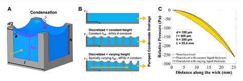 effect  meniscus curvature  phase change performance