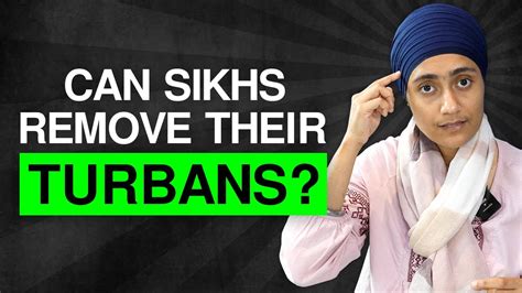 Can Sikhs Remove Their Turban YouTube