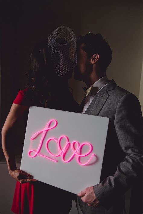 How To Make a DIY Neon Sign with EL Wire | A Practical Wedding