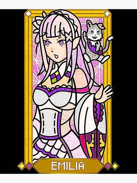 Re Zero Re Zero Re Zero Anime Manga Poster By Jeendoza Redbubble