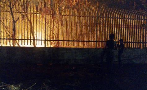 Se Incendia Predio De La Uadeo En Los Mochis