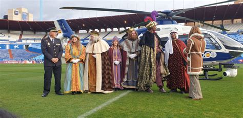 Llegan Los Reyes Magos A La Romareda