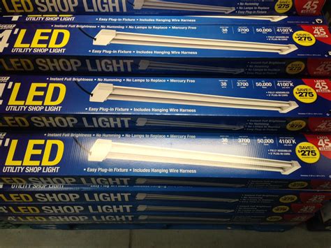 Feit 4 Led Shop Light 3999 Costco Bandm