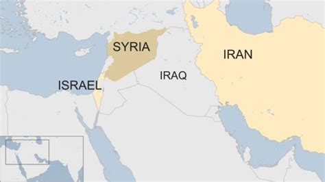 Why Are Israel And Iran Fighting In Syria In Words Bbc News