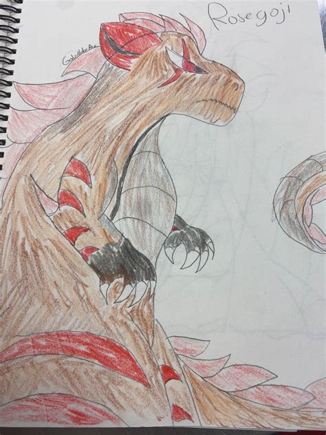 Godzillakir Rose On Twitter Making A Poster For RoseGoji 2nd Pic