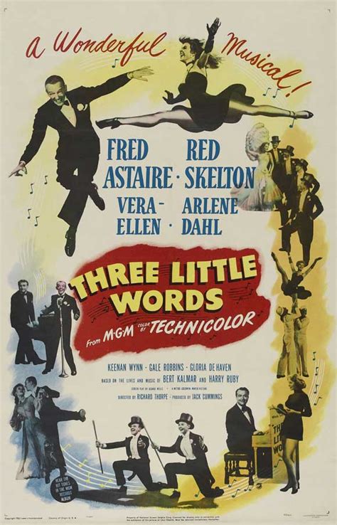 Three Little Words Movie Posters From Movie Poster Shop