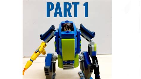 Lego Mech Suit Fox Tutorial Part Easy To Build Youtube