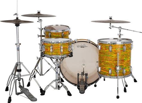 Ludwig Classic Maple Pro Beat 3 Piece Shell Pack Citrus Mod Sweetwater