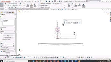 SOLIDWORKS IN MOTION Part 2 Creating And Positioning Blocks