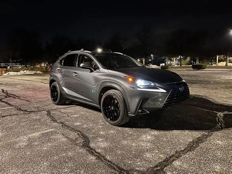 Lexus Nx T Custom Wheels X Et Tire Size R X Et