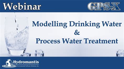 Modelling Drinking Water And Process Water Treatment With Gps X Youtube