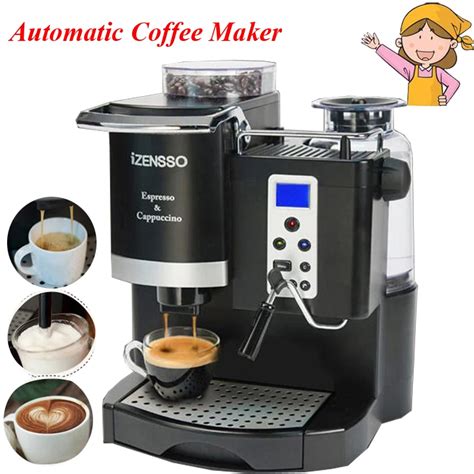 Korea Brand Automatic Espresso Machine Coffee Maker with Grind Bean and ...
