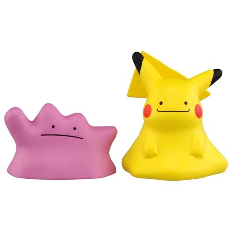 Pokemon Miniature Ditto Pikachu Figurine Tghshop | ubicaciondepersonas ...