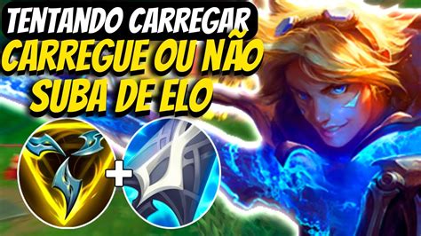 SUBIR DE ELO OU VOCÊ CARREGA OU FICA PRESO NO ELO ATUAL EZREAL vs