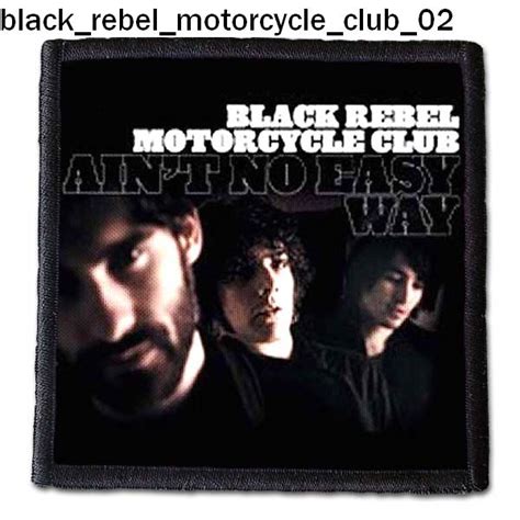 Black Rebel Motorcycle Club 02 - Small Printed Patch - King Of Patches