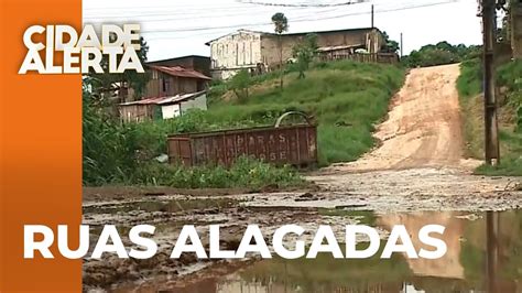 Temporal Alagou Ruas Casas E Moradores Ficaram Ilhados Em Almirante