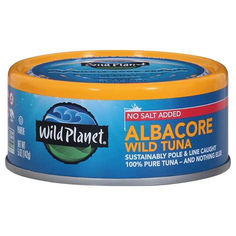 Wild Planet Wild Albacore Tuna Shop Canned And Dried Food At H E B