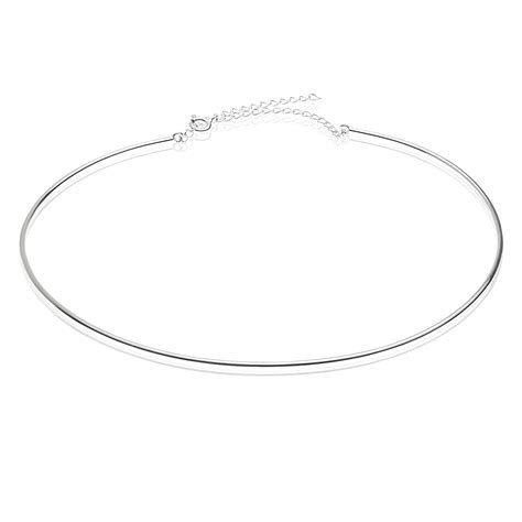 Choker Aro Liso Amora Joias Prata