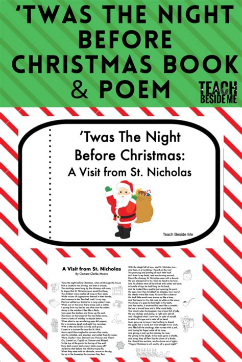 'Twas the Night Before Christmas Printable - Teach Beside Me