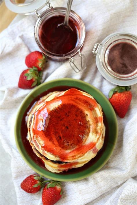 Easy Strawberry Syrup Recipe Tutorial • Food Folks And Fun