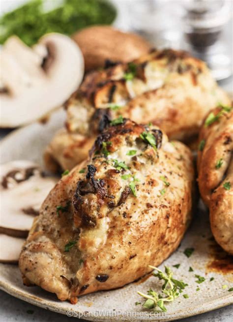 Mushroom Stuffed Chicken Breast Recipes