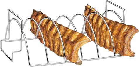 K Chenprofi Bbq Spare Ribs Und Braten Rack X X Cm Rostfreier