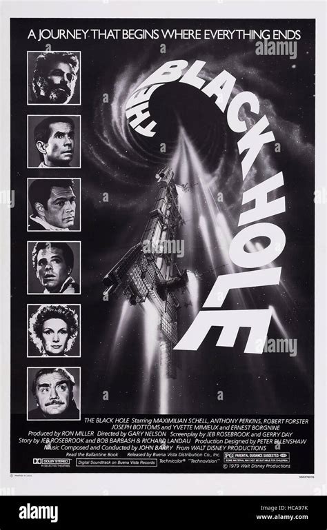 The Black Hole Us Poster From Top Maximilian Schell Anthony Perkins