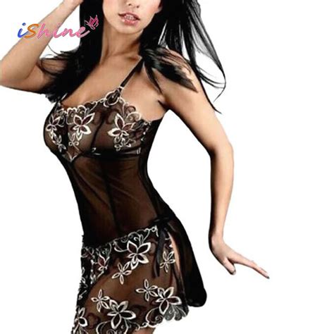 Pus Size 4XL Sexy Linger Women Lace Flower Embroidery Sex Babydoll