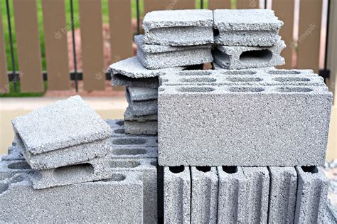 premium photo concrete blocks