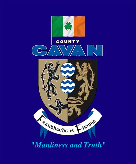 County Cavan Ireland - Official Crest Photograph by Cathal Devlin - Pixels